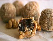 picture showing majoons Edibles on napkin